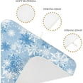 thumbnail image 7 of Christmas Dish Drying Mat 18x24 Inch White Blue Snowflake Winter Dish Drainer Protector Pad for Kitchen Counter Absorbent Snowflake Xmas Drying Pad for Drainer Rack Kitchen Fast Dry, 7 of 7
