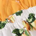 thumbnail image 5 of Odeerbi 2024 Toddler Kids Girl Vest Backless Sunflower Printed Romper Clothes Sunsuit Outfits, 5 of 9