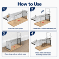 thumbnail image 7 of Humane Mouse Trap Cage 2 Pack, Reusable Live Catch Mousetrap for Indoor Outdoor Garage Kitchen Yard, 7 of 7