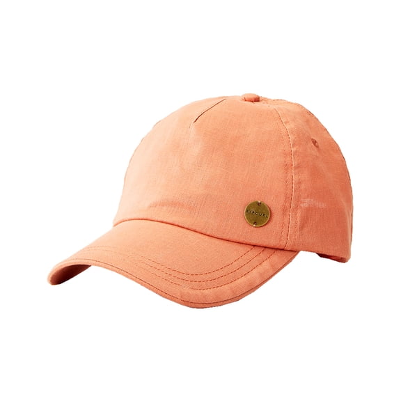 Hemp Tie Back Curved Peak Cap [Clay]
