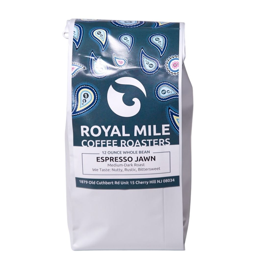 Royal Mile Coffee - Espresso Jawn, Whole Bean, Medium Dark Roast, 12oz
