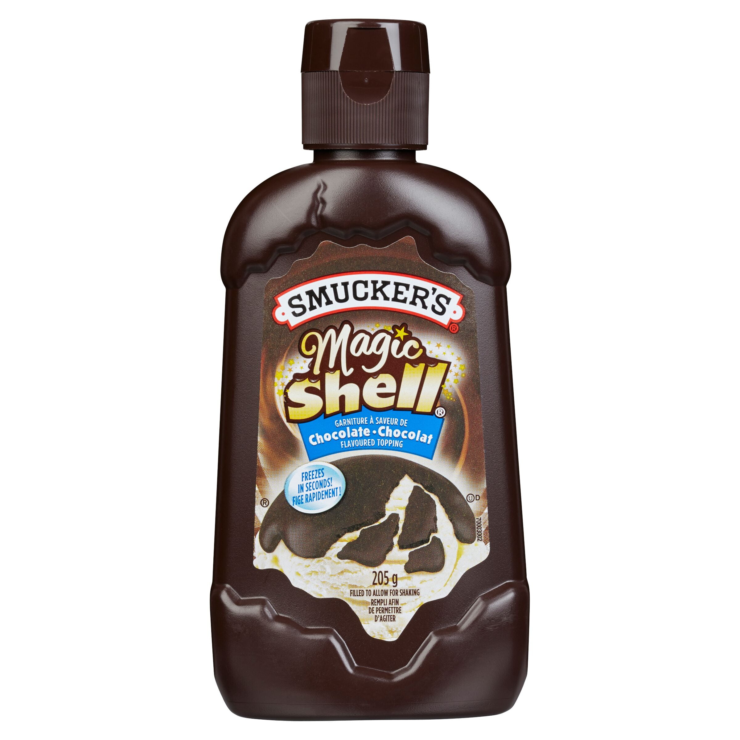 Smucker's Magic Shell, Chocolate Flavoured Topping, 205g, 205 g