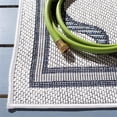 thumbnail image 2 of Pemberly Row Polypropylene 4' x 6' Rug in Ivory and Charcoal, 2 of 4