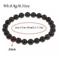 thumbnail image 3 of RSAMD Fashion Men's Women' s Natural Lava Stone Owl 8MM Beads Charm Bracelets Jewelry-J001-11, 3 of 3