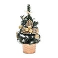 thumbnail image 1 of TIELUTT Mini Christmas Tree Christmas Decorations Festive Tabletop Pendants Mailbox Ornament and Christmas Bulbs Complete Ornament Set Small Ornament Set Snowflake Christmas Ornament, 1 of 6