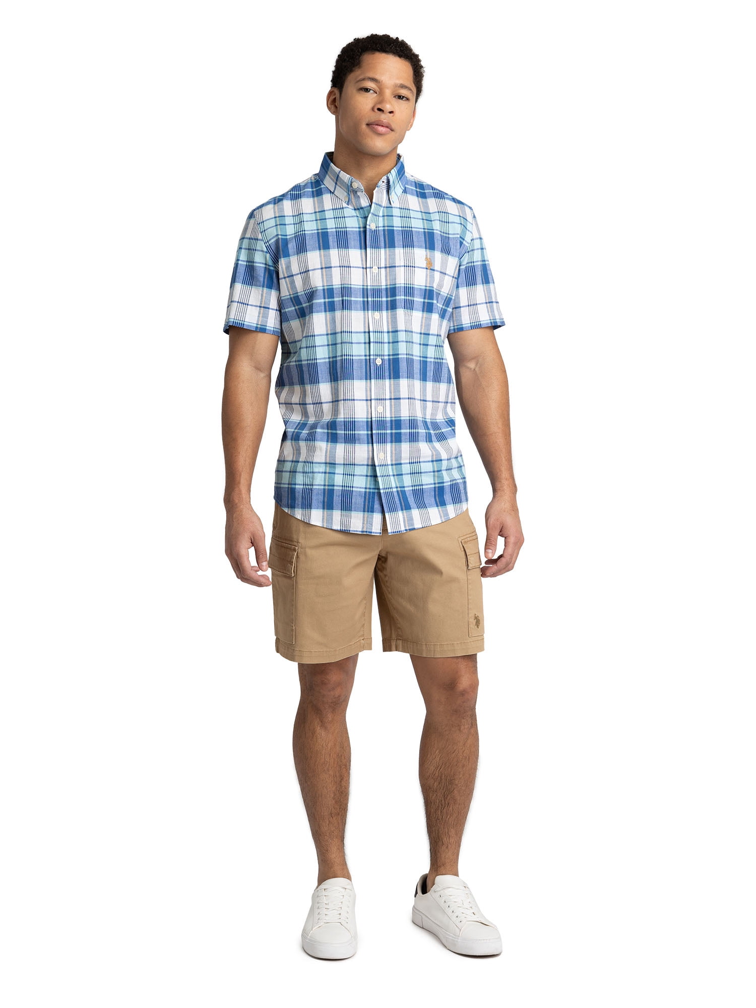 U.S. Polo Assn. Men's Short Sleeve Buttondown Shirt