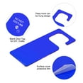 thumbnail image 3 of Uxcell 9.84" Door Hanger Sign Acrylic Sign DIY Blank Door Tag for Home Office Dark Blue, 3 of 6