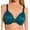 Emerald Gem, variant on Women's Vanity Fair 76380 Beauty Back Full Figure Underwire Bra (Mint Chip 44DD)