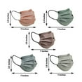 thumbnail image 3 of Efavormart 50 Pack | 3 Ply Assorted Colors Disposable Face Mask Non Woven Mask with Ear Loop, 3 of 11