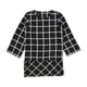 thumbnail image 1 of Blusa sin mangas geométrica Alfani para mujer negro 4, 1 of 1