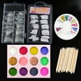 iMeshbean Acrylic Nail Kit For Beginner with Drill Full Nail Art