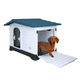 thumbnail image 1 of Casa para perro Mediano / Chico MascoAmigo con Puerta Metalica-Termica-de plastico 91.5x69x66 cm Azul, 1 of 8