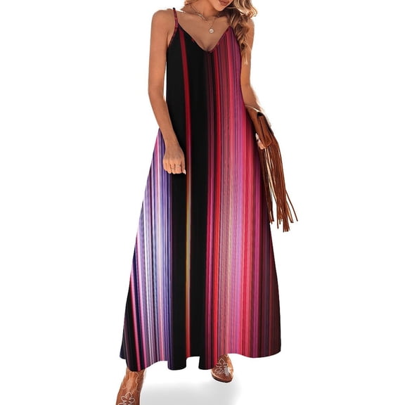 3D Abstract Lines Sleeveless Dress Woman Fashion Long Dresses Women's Summer Suit Dress Summer 2025 Women