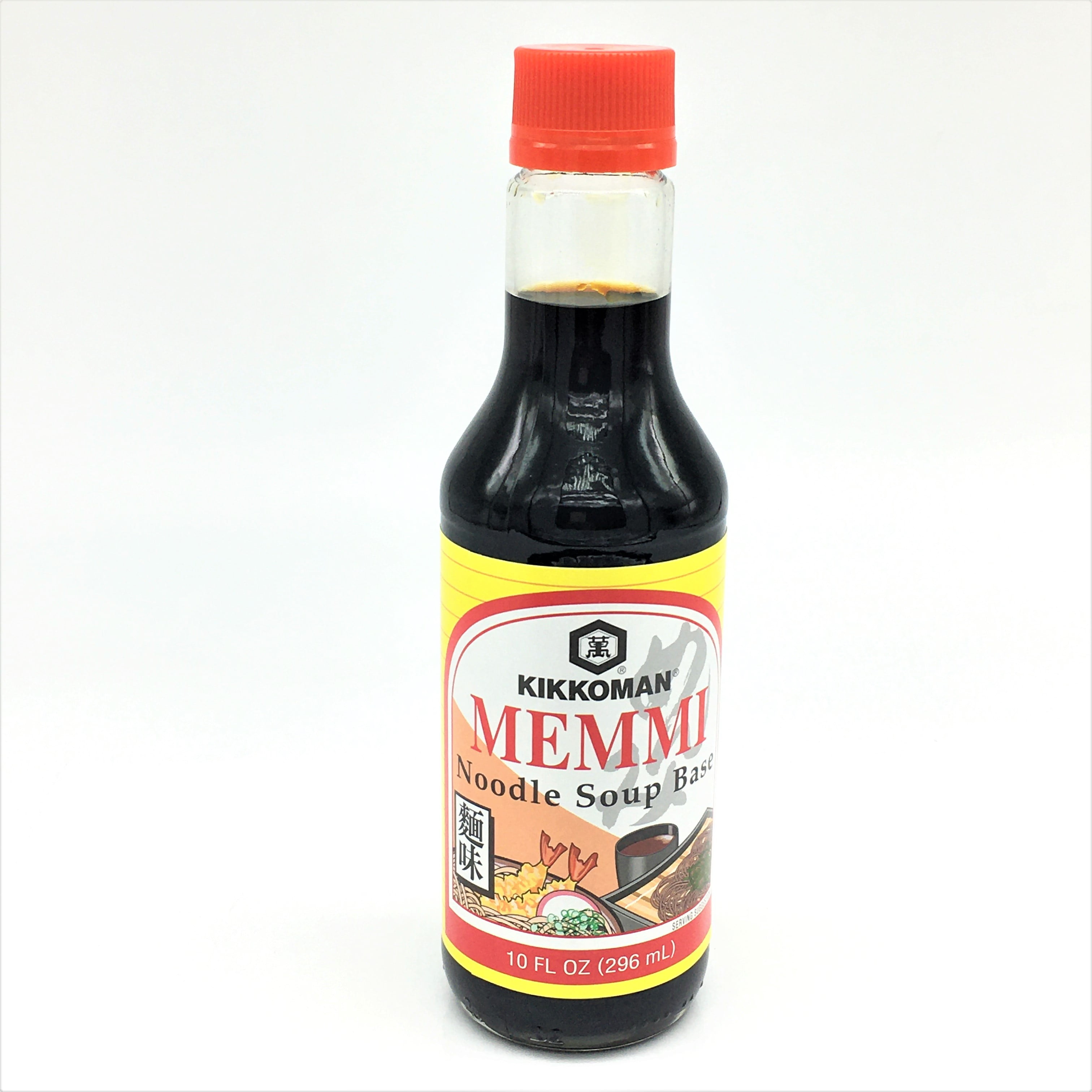 Kikkoman Memmi Noodle Soup Base Soba, Udon, Somen, Tempura 10 oz