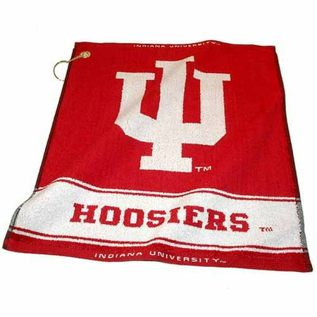 UPC 637556214805 product image for Team Golf NCAA Indiana Jacquard Woven Golf Towel | upcitemdb.com
