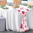 thumbnail image 6 of Coolnut Aphid Love Yarn Square Table Runner, Kitchen Table Matching for Daily and Holiday Seasonal Indoor or Outdoor Party (27X120). House Decor, 6 of 7