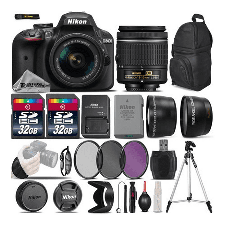 Nikon D3400 DSLR Camera - Kit C (Best User Friendly Dslr Camera)