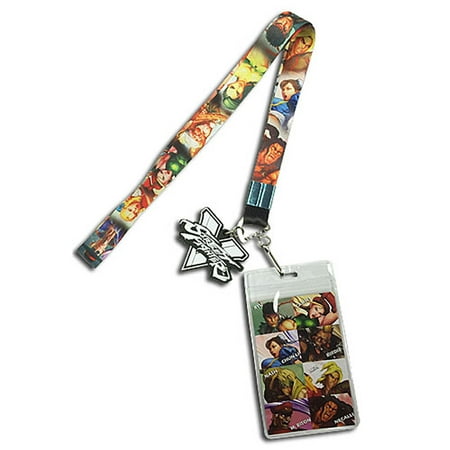 Street Fighter V Character Lineup Lanyard (Best Street Fighter 4 Character)