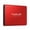 Red, variant on 3IN Portable External SSD, High-Speed USB 3.1 Mobile Solid State Drive, Ultra Slim Compact Storage for Laptops, Mac & Smartphones,Glod