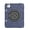 Azul+Negro, variant on Spider Web-Patterned iPad Case, Compatible with iPad Pro 11-inch/Air 4/Air 5, with Pen Slot, Silicone Case, Tablet Stand