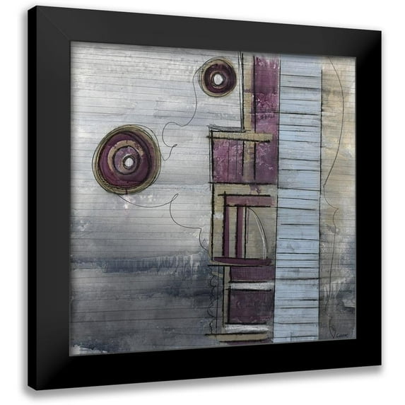 Godisak, Jessica 20x20 Black Modern Framed Museum Art Print Titled - Cosmo 1