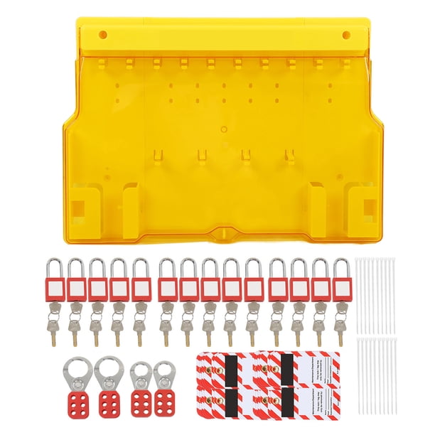 Lockout Tagout Padlock Station Kit,Lockout Tagout Station Include ...