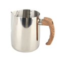 thumbnail image 1 of 304 Stainless Steel Milk Frothing Cup with Comfortable Handle, Dripless Spout, Inner Scale, Multifunctional for Coffee, Tea, and More, 1 of 7