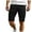Black, variant on Men's Distressed Shorts Summer Casual Ripped Denim Short Big and Tall Shorts Pants with Pockets