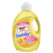 Suavitel Liquid Fabric Softener, Morning Sun, 102 Small Loads