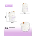 thumbnail image 1 of Borreguito De Peluche Super Suave Con Moño De Cuadros, 1 of 5