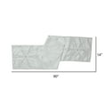 thumbnail image 2 of Vickerman Decorative 14" x 90" Beaded Snowflakes Table Runner, 2 of 3