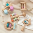 thumbnail image 3 of 5 Pcs Rattle Bell for Kid's Improve Hand-eye Coordination Tool for Home, 3 of 5