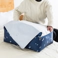 thumbnail image 4 of Bolsa de almacenamiento de colchas, gran capacidad, impermeable, a prueba de humedad, para organizar ropa, equipaje, embalaje de mudanzas, bolsa de colchas, 4 of 5