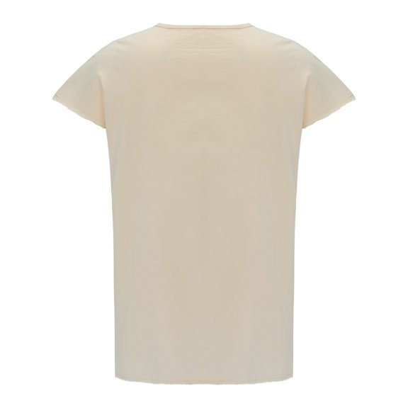 Vedolay Men Shirts Casual Men's Print Short Sleeve T Shirt Summer Tee Top,Beige XL