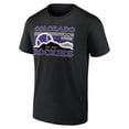 thumbnail image 2 of Men's Black Colorado Rockies Hometown Mountain Scene T-Shirt, 2 of 3