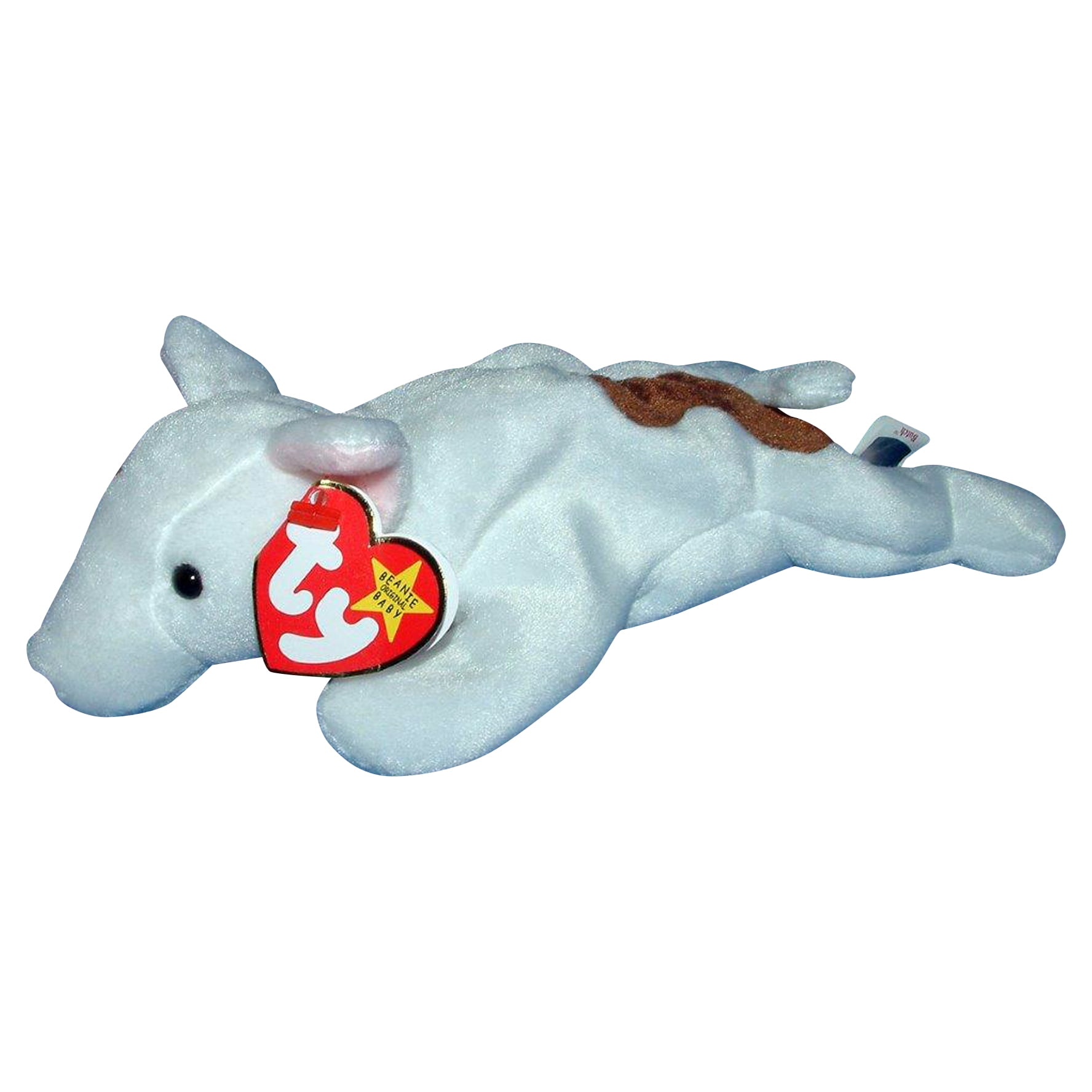 Ty Beanie Baby: Butch the Bull Terrier Dog | Stuffed Animal | MWMT