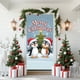 thumbnail image 5 of Decoraciones de Navidad Interior 35 X 71 Pulgadas Marco de Puerta de Navidad - Patrón de Santa Claus - Decoración de Puerta de Navidad - Decoración de Fiesta Del Festival, 5 of 6