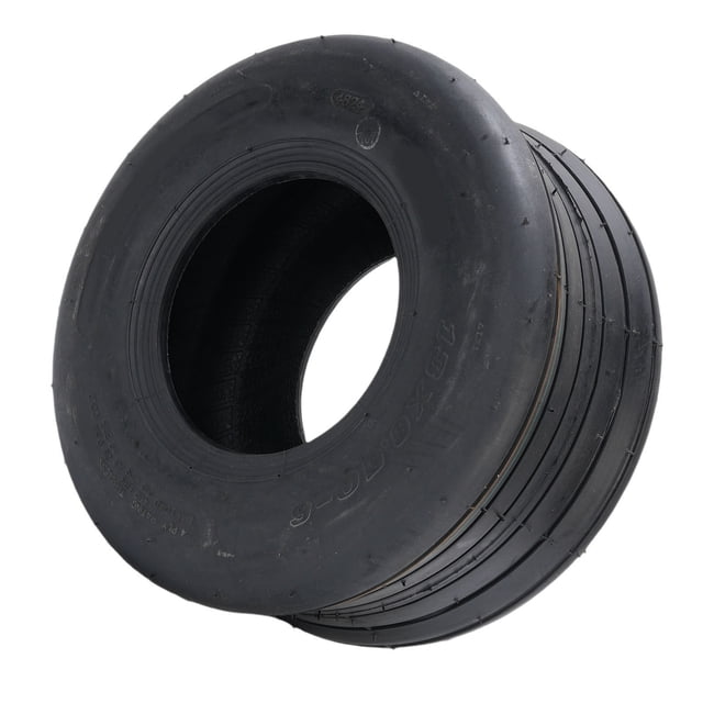13x6.50-6 Lawn Mower Tubeless Tire, 4PR Smooth Riding Cart Tire Anti Cracking for Turf Maintenance Vehicles Carts Utility Vehicles