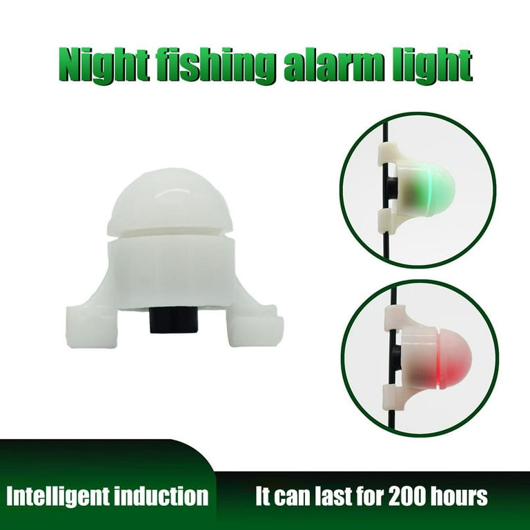 Stargazing Fishing Rod Tip Gear LED Automatic Induction Fishing Fish Bite Alarms Light, Men's, Size: One size, As Shown