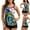 Pink, variant on Babysbule Swimsuits for Women Women's Casual Sling Printing Split Two Piece Swimsuit Beachwear Swimdress