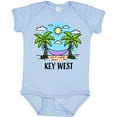 thumbnail image 3 of Inktastic Summer Vacation in Key West Boys or Girls Baby Bodysuit, 3 of 5