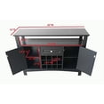 thumbnail image 4 of Kings Brand Furniture Wine Rack, Black, 4 of 6