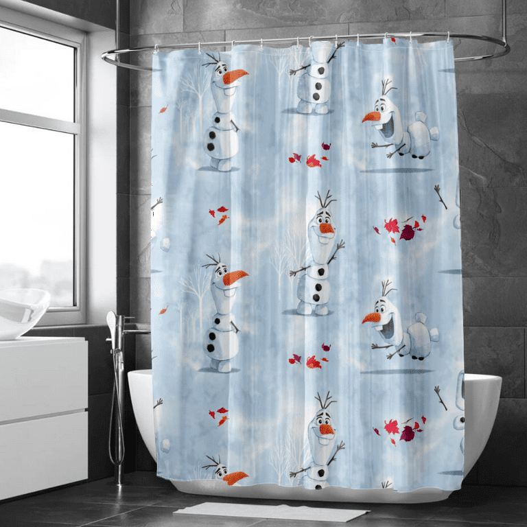 Frozen Shower Curtain, Bathroom Shower Curtain Sets Shower Curtain