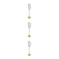 thumbnail image 2 of kurtrusly Earring Display Stand Human Ear Model Organizer Holder Showcase Stud Jewelry Left Translucent Height: 18cm 3Set, 2 of 6