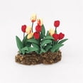 thumbnail image 6 of SDJMA Miniature Flower Pot Dollhouse Accessory, 1:12 Scale, Resin, Green, 6 of 9
