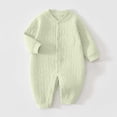 thumbnail image 2 of Bxsruta Baby Bodysuit Cotton One-Piece Romper Long Sleeve and Play Outfit, 2 of 7
