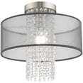 thumbnail image 4 of Livex Lighting Support de Plafond Nickel Brossé 1 Lt, 4 of 4