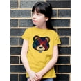 thumbnail image 2 of Argyle Bear Vibes - Classic Plaid Emoji Design Youth's T-shirt, 2 of 4