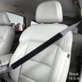thumbnail image 2 of Funda Protectora para Cinturón de Seguridad de Coche XCF Negro 19.5 pulgadas, 2 of 2