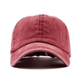 thumbnail image 3 of Hats Womens Washed Distressed Baseball Cap Adjustable High Ponycaps Cotton Dad Hat with Ponytail Hole for Travel, Outdoor Sports, 3 of 5
